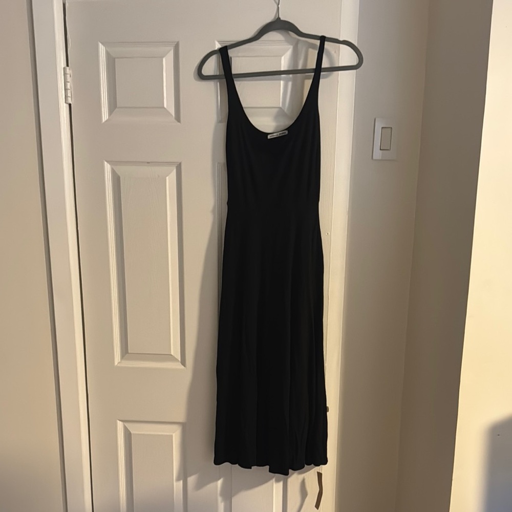 REFORMATION Elegant Black Maxi Dress